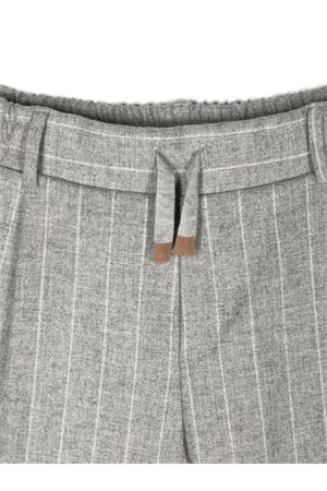 grey viscose trousers ELEVENTY KIDS | EV6P50I0236912